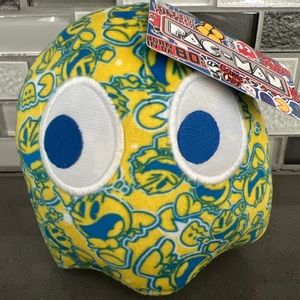 🕹️Pac-Man Video Game Sticker Bomb Ghost Plush / Officially Licensed / BRAND NEW
